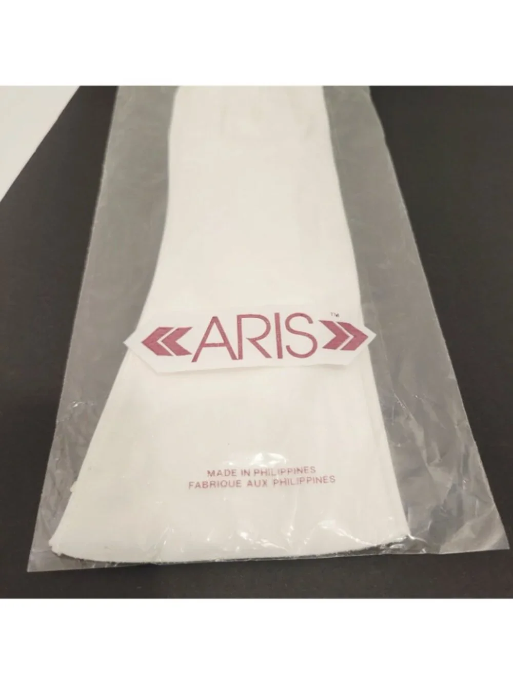 VTG 50s Miss Aris Wrist Pinup Ladies Soft White Cotton Gloves Sz 7
